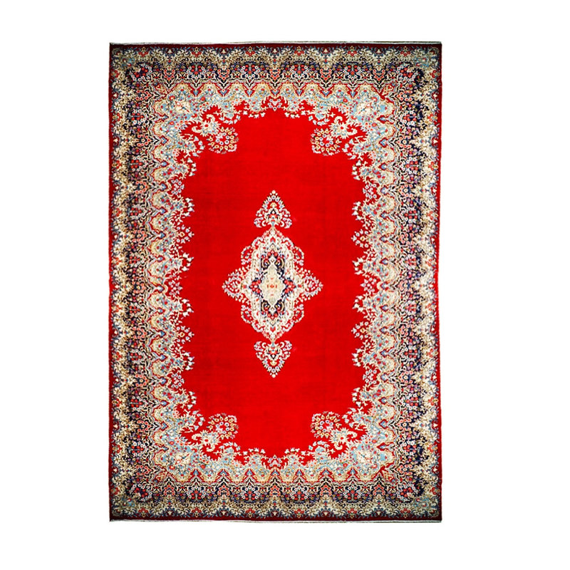 Tapis rectangulaire en laine 10 pi x 16 pi
