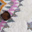 Tapis ivoire à motif géométrique Barden-826393693