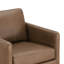 Fauteuil Bobbi en cuir véritable (lot de 2)-122110948