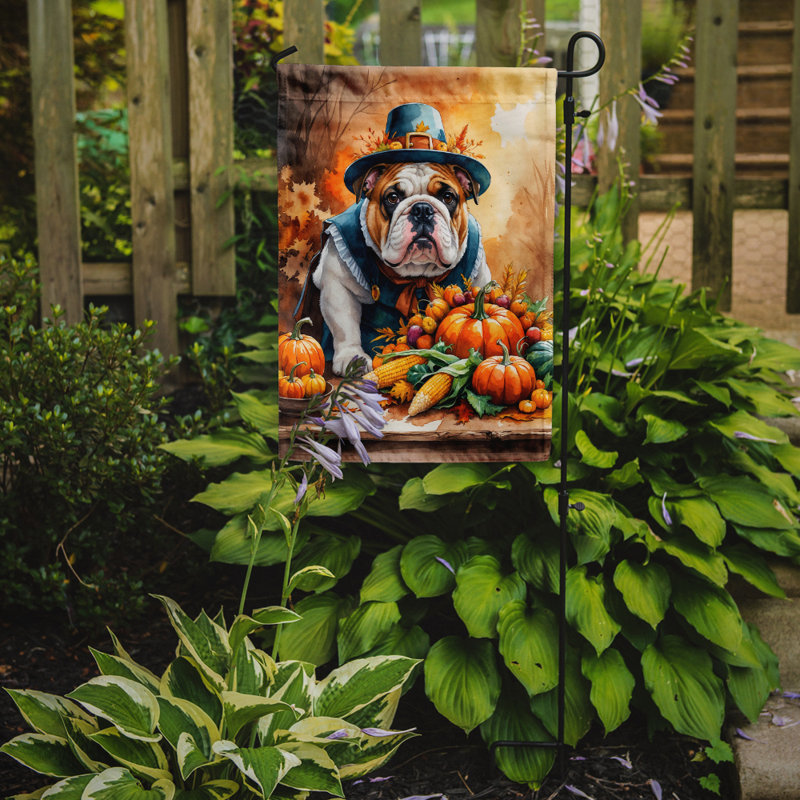 Drapeau du jardin de l'Action de grâce, Bouledogue anglais