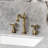 Kingston Brass Essex Two-Handle 3-Hole Deck Mount Widespread Bathroom Faucet with Pop-Up Drain-110561887