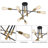 Carleon 6 - Light Sputnik Sphere Chandelier