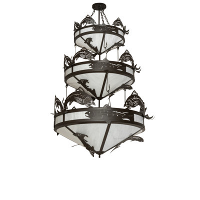Catch Of The Day 18 - Light Dimmable Tiered Chandelier