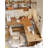 Simple L-shaped Solid Wood Desk-602285826
