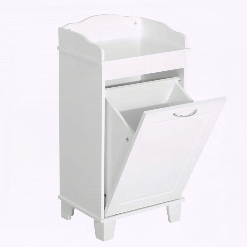 Tilt-Out Laundry Hamper Cabinet