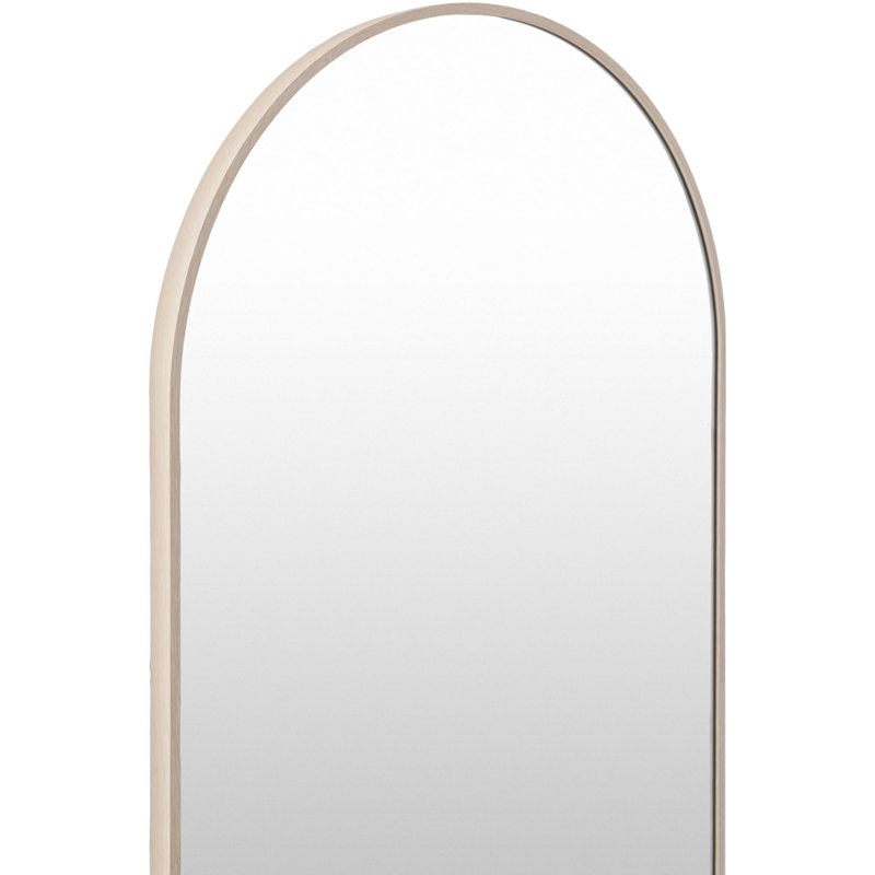 Destefano Essence Accent Mirror, 39" x 20", Bleached Oak