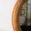 Miroir mural 31,3 po martelé rond doré - cadre en fer et miroir décoratif en panneau de fibres à densité moyenne, miroir décoratif rustique pour le salon / la chambre à coucher