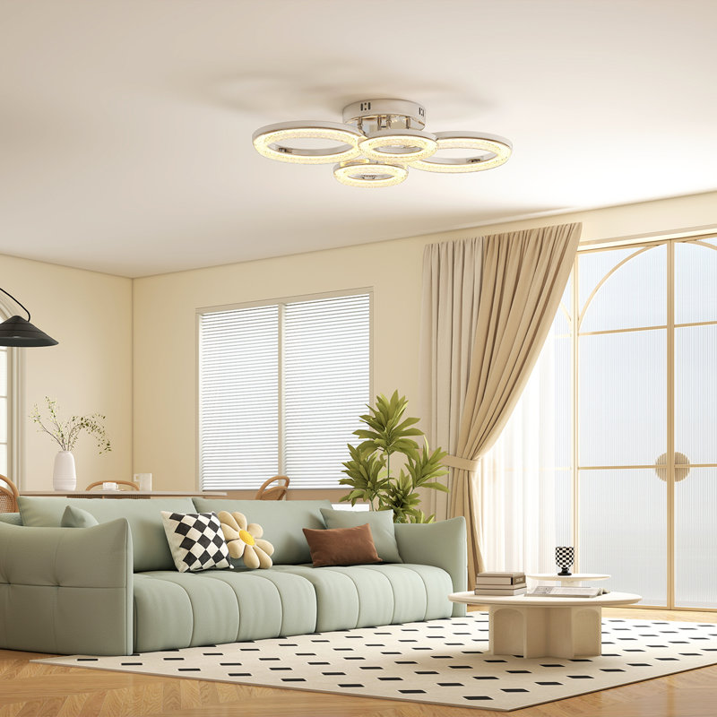 4 - Light Silver LED Pendant
