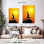 Senne, coucher de soleil, yoga-108365445
