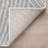 Abani Neutral NTL130C Grey Zen Reiki Circles Area rug-1402334123