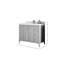 42 po. X P 22 po D Meuble-lavabo simple avec 2 po Quartz Palissandro
