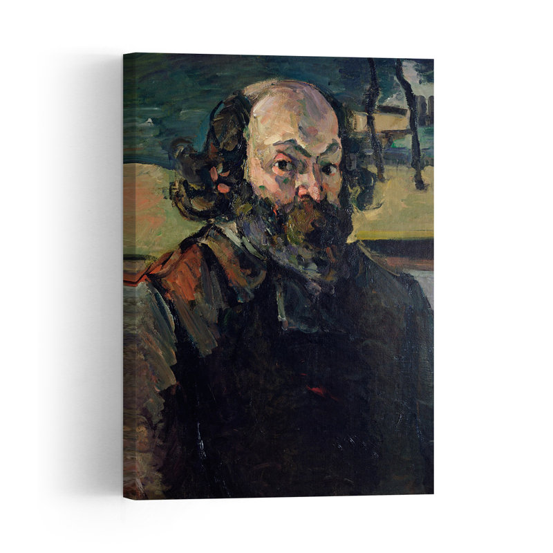 Autoportrait, vers 1873-1876. Estampe d'art mural abstraite contemporaine., H 60 po x l 40 po