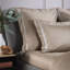 800 Thread Count Triple Row Cord Embroidered Square Pillowcase Pair-506144730