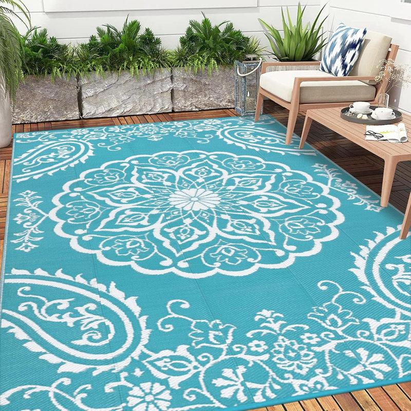 Outdoor Rug, Rectangle 6' x 9'
