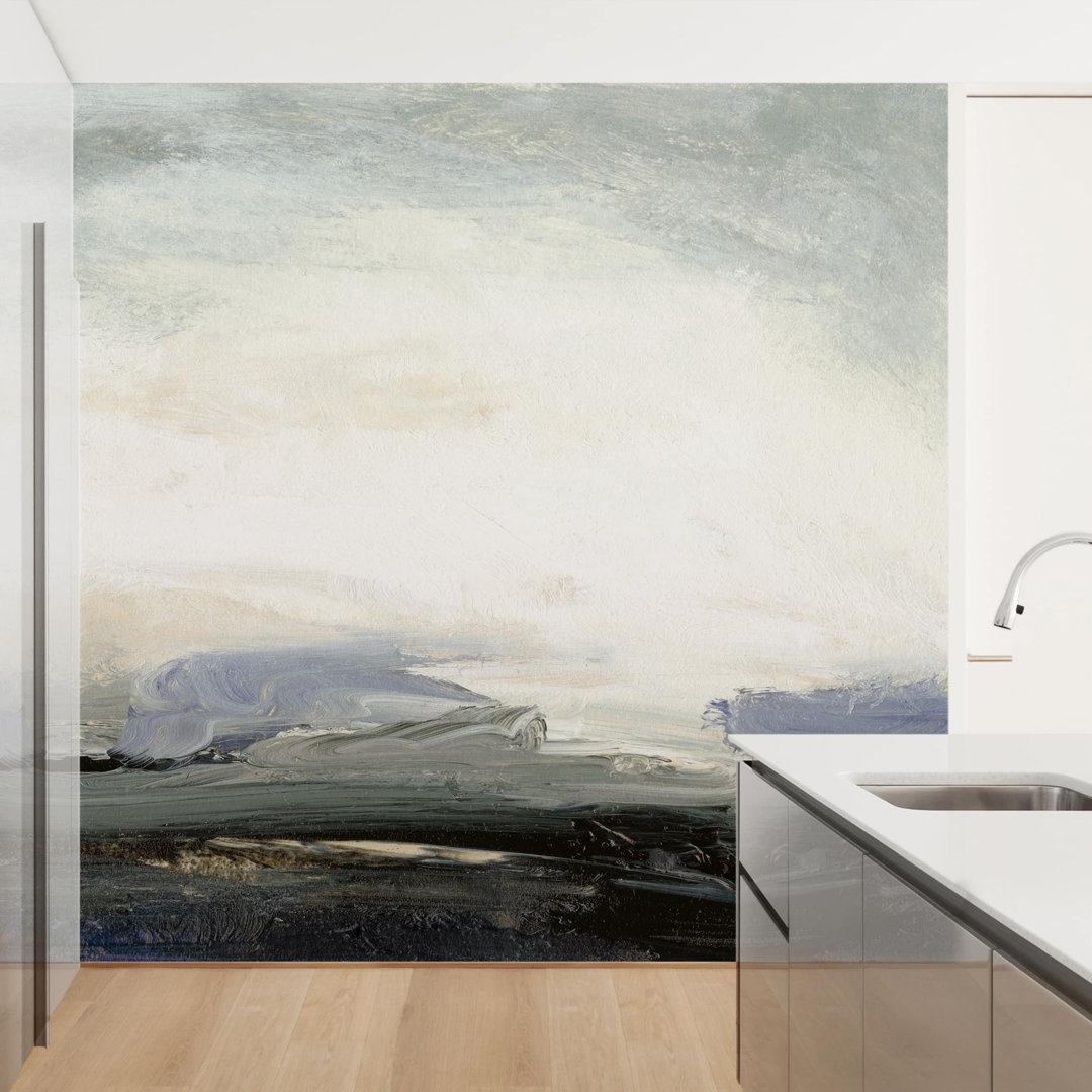 Horizon at Daybreak 2.4m x 2.4m Textured Matte Peel & Stick Wall Mural