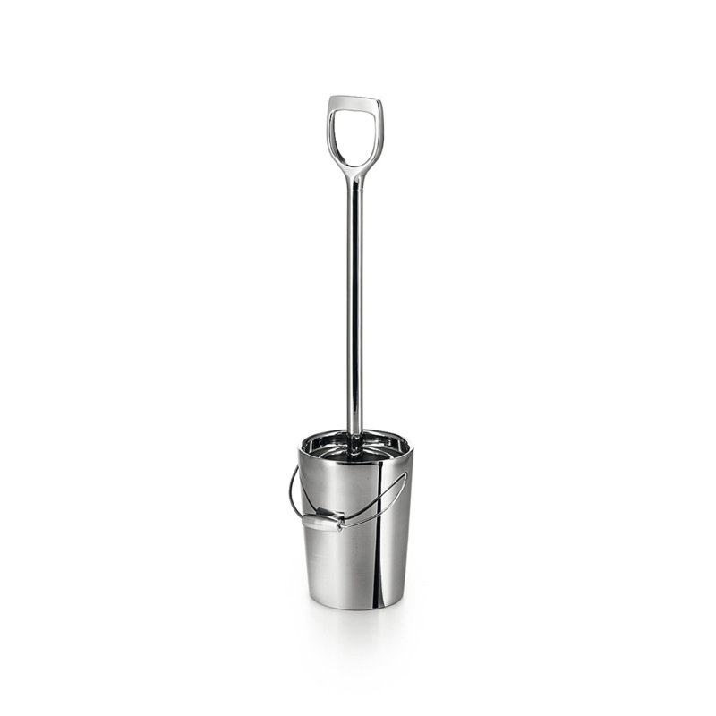 Libba Free Standing Toilet Brush and Holder