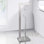 Porte-papier hygiénique sur pied pour salle de bain avec fonction de réserve