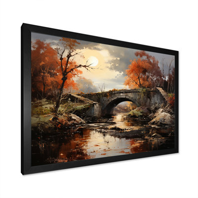 «Bridges Sunrise I», reproduction sur toile