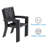 Leonard 6 - Person Patio Dining Set with Rectangular Table