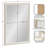 Bedell Ornate Rectangle Framed Wall Mirror-487915164-487915167
