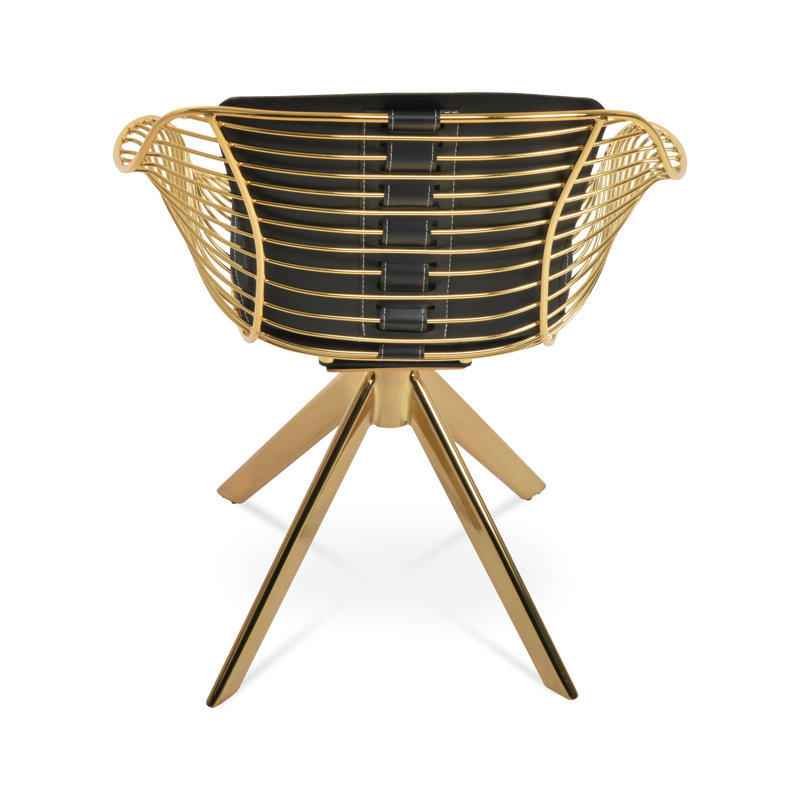 Fauteuil Zebra Sword, Noir