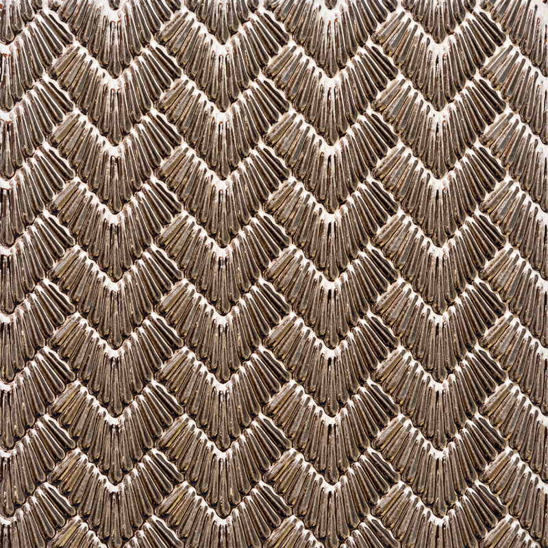 Metallic Geo 5.9" x 5.9" Ceramic Textured Wall Tile