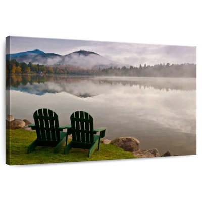 Alvord Misty Mirror Lake Morning