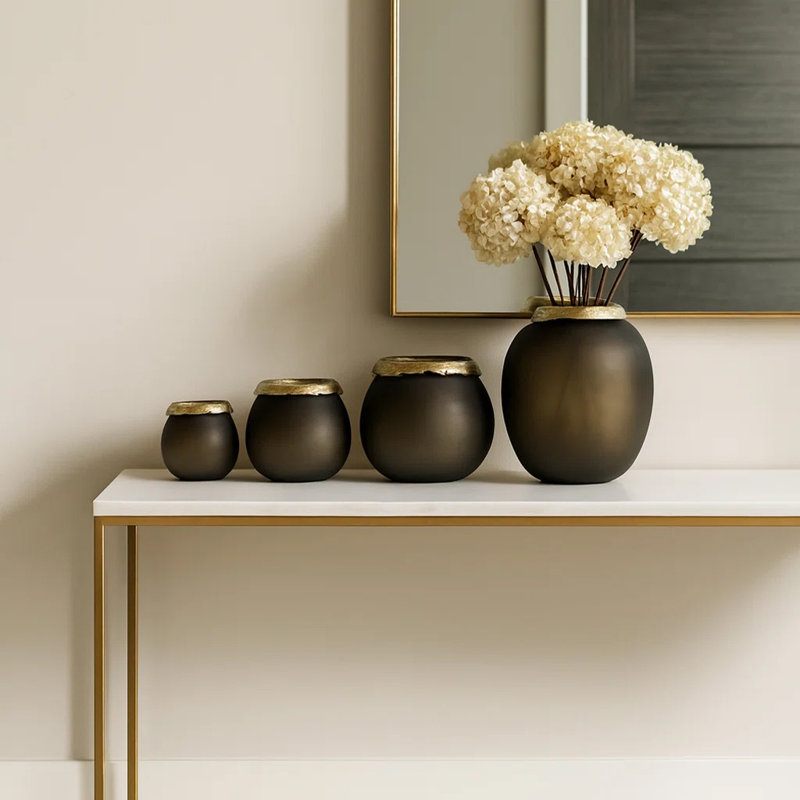 Collection de 4 vases de table Santara