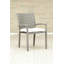 Ensemble de 2 chaises de patio en osier gris Alyisa