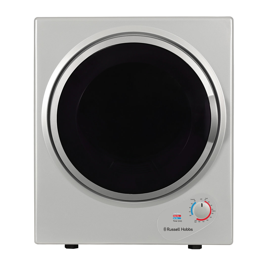 Russell Hobbs Rh3vtd800s 2.5kg Compact Vented Tumble Dryer In Silver