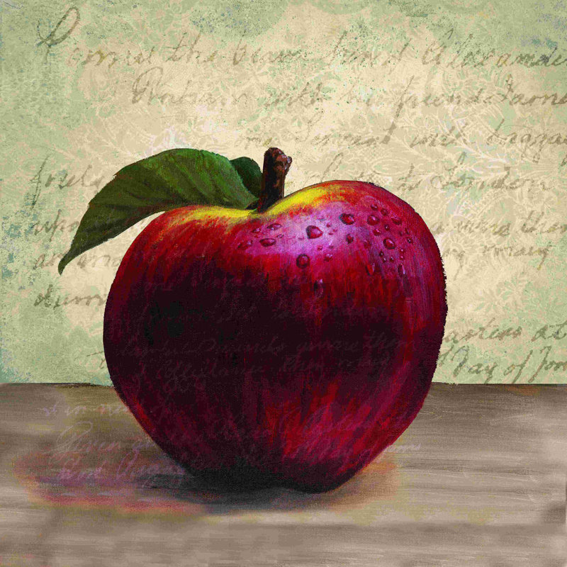 " Tasty Apple ", 12" W x 12" H