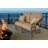 Jared 54'' Wide Rectangle Wicker Loveseat with Sunbrella® Cushions