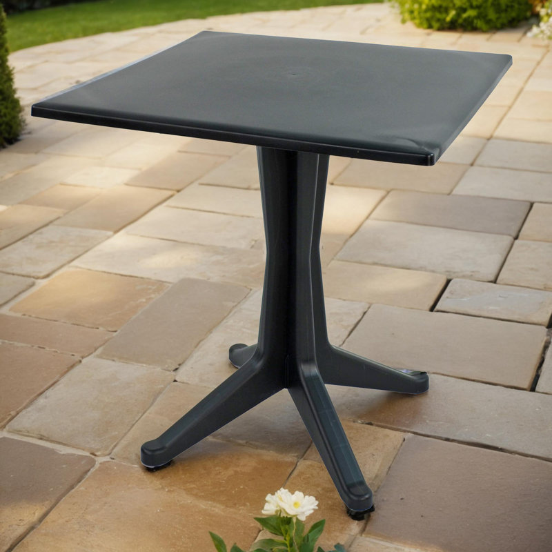 Ponente Patio Garden Table, Anthracite