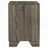 Brown Oak 2-Drawer Nightstand