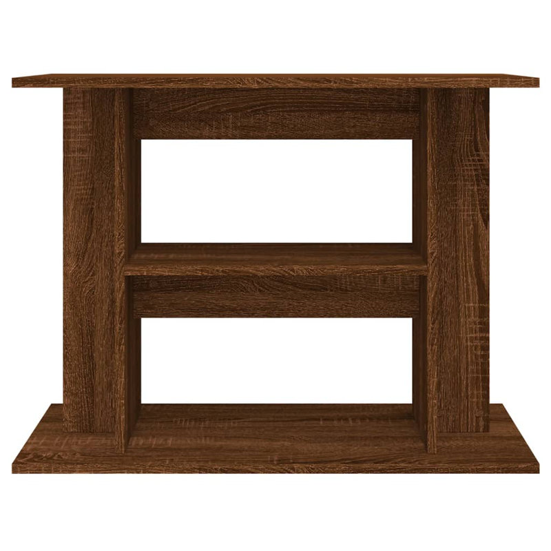 Support pour aquarium vidaXL, Chêne brun, H 23,62 po x l 31,50 po x P 13,78 po
