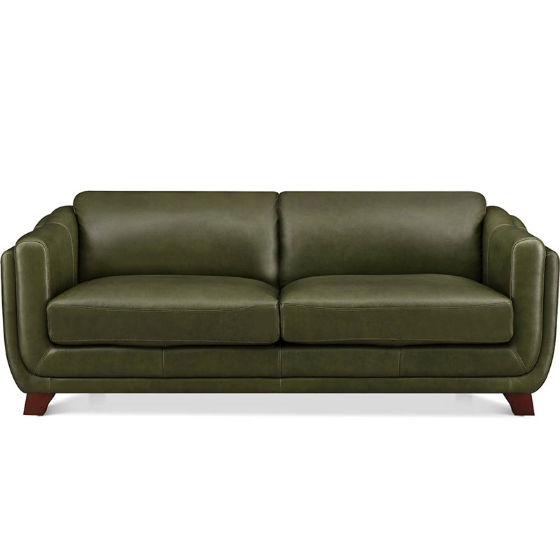 Cactier Top Grain Leather Sofa