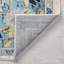 Tapis turquoise / beige Layela-965814155