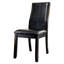 Ensemble de chaises d'appoint de salle à manger de style transitionnel 2 pièces brun seulement