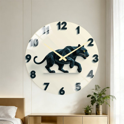 Horloge murale Panther