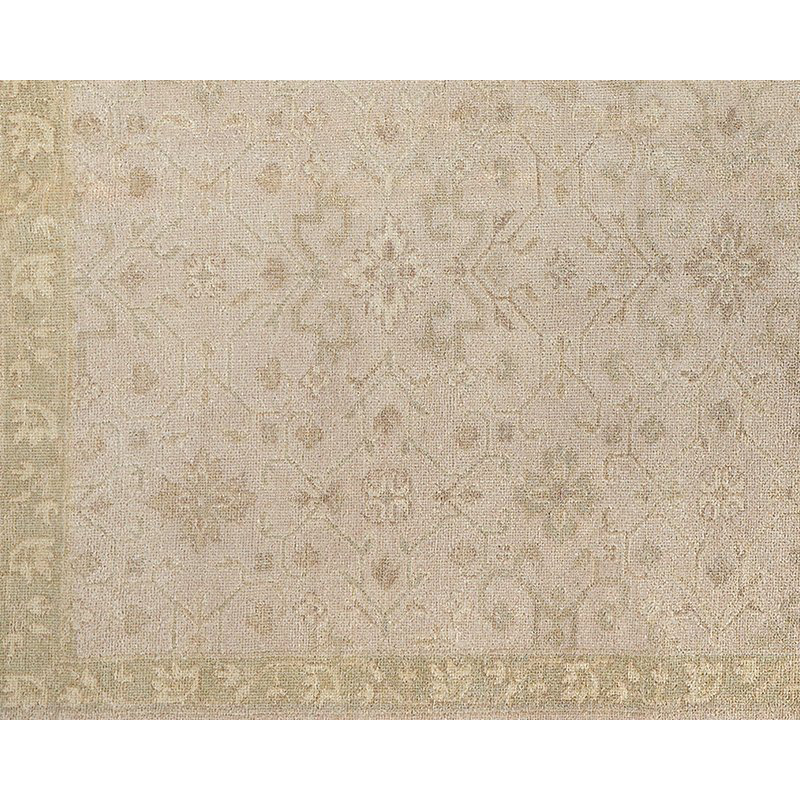Surhabi Wool Oriental Area Rug in Beige/Taupe/Neutral, Rectangle 8' x 10'