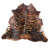Brindle Tiger Print Cowhide Rug