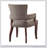 Polyester Arm Dining Chair