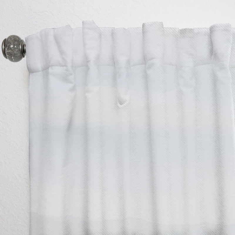 Kuleski - Rideau obscurcissant à motif abstrait - 1 panneaux, L 52 po x L 95 po