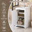 Meuble-lavabo l 20 po avec lavabo en céramique-346344129
