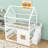 Wooden House Bed With LED Light-1815051003