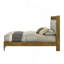 Lit brun clair clair avec USB-1389609827