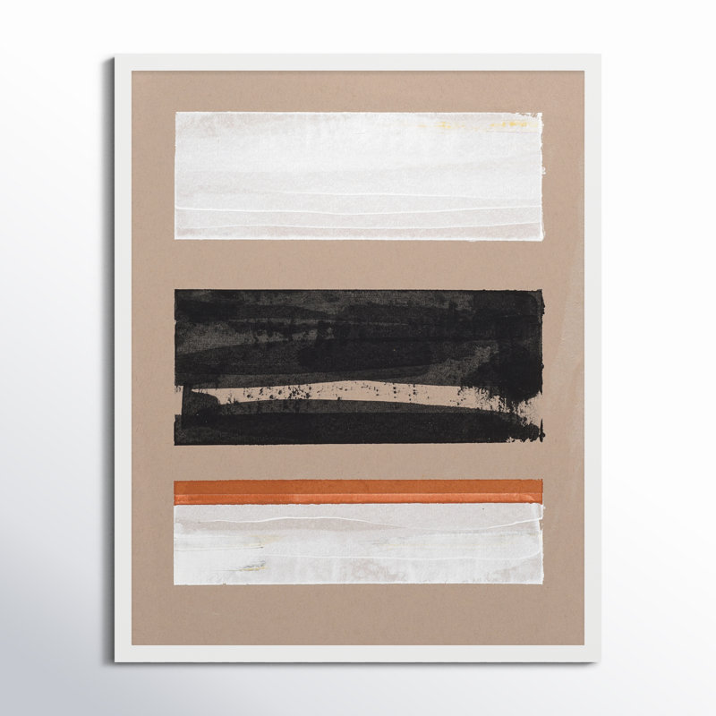 «Chimira Orange Is The New Black 1», reproduction de cadre photo, H 50 po x l 40 po x P 1,25 po, Cadre blanc