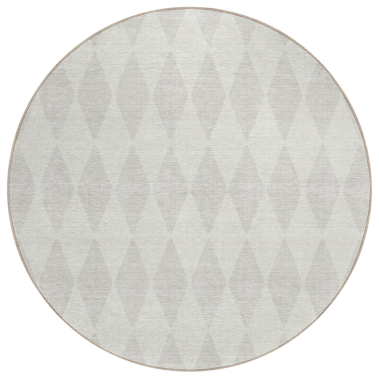 Fayme Washable Geometric Indoor / Outdoor Rug
