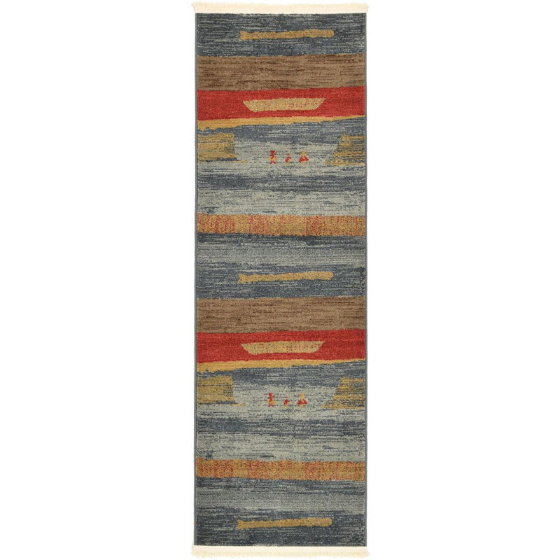 Lela Abstract Indoor Rug, Runner 2' x 6'