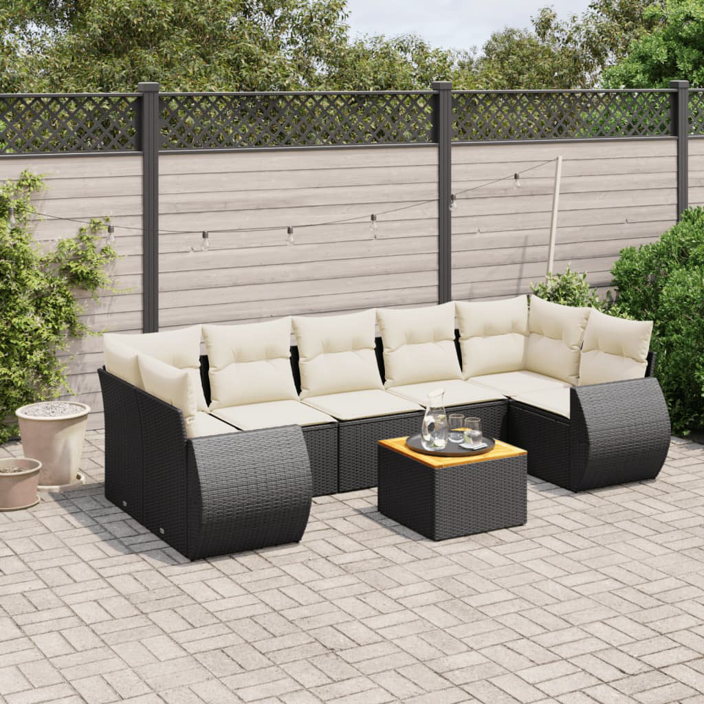 Gartensofa mit Kissen